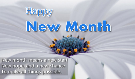 Happy new Month Messages